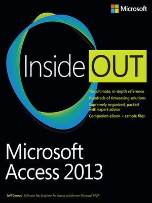 cover image of Microsoft Access 2013 Inside Out